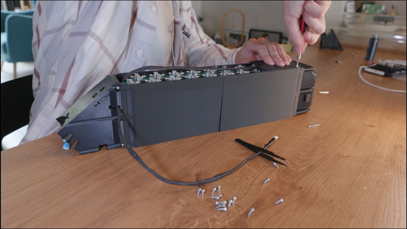 Montage du pack de supercondensateurs