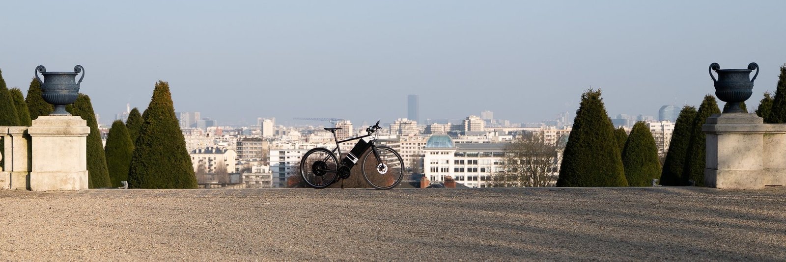 Le vélo Styx face à Paris