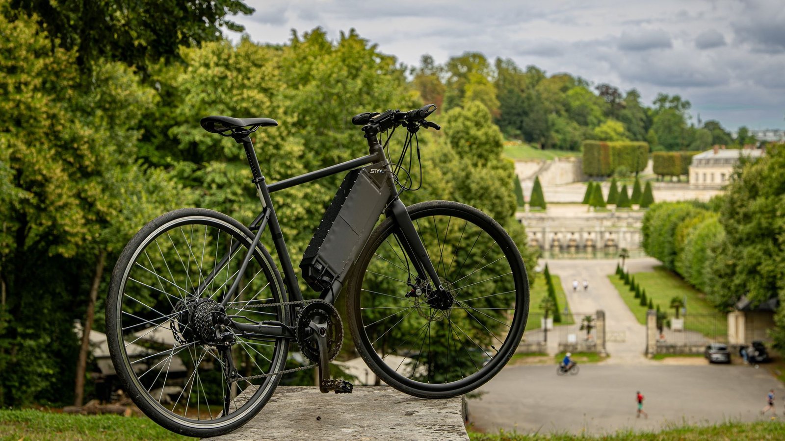 Le vélo Styx dans un parc